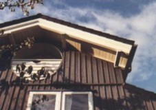 Foto fertiggestelltes Doppelhaus in Holzbauweise, Seevetal